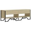 vidaXL TV-Schrank Sonoma-Eiche 122x34x41 cm Holzwerkstoff