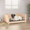 vidaXL Hundebett 65,5 x 50,5 x 28 cm Massivholz Kiefer