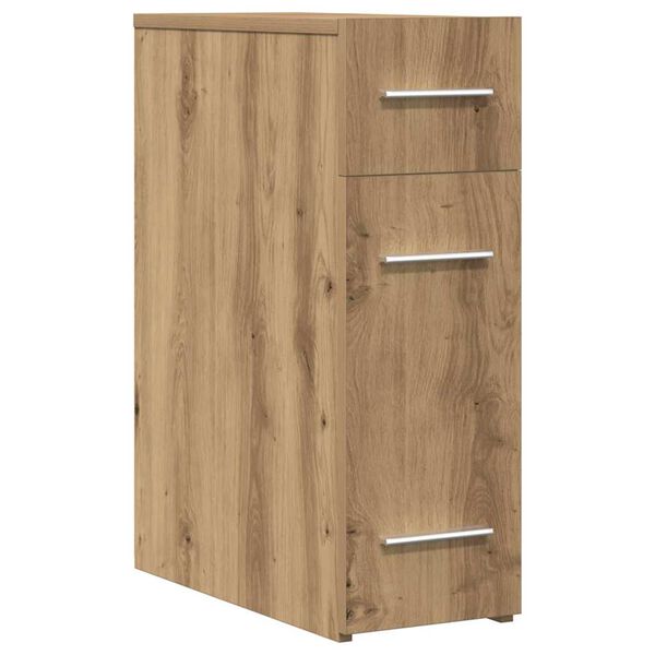 vidaXL Apothekerschrank Eiche handwerklich 20 x 45.5 x 60 cm
