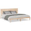 vidaXL Massivholzbett Extra Lang ohne Matratze 200x210 cm