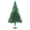 vidaXL K&uuml;nstlicher Weihnachtsbaum Beleuchtung Kugeln 120cm 230 Zweige