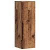 vidaXL Pflanzenst&auml;nder 2 Stk. Altholz-Optik 33x33x100 cm Holzwerkstoff
