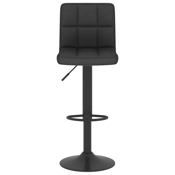 vidaXL Barhocker 2 Stk. Schwarz Stoff