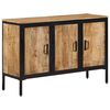 vidaXL Sideboard 105x35x70 cm Raues Mangoholz