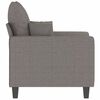 vidaXL Sessel Taupe 60 cm Stoff