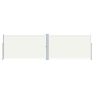 vidaXL Seitenmarkise Ausziehbar Creme 180x600 cm