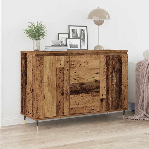 vidaXL Sideboard Altholz 101,5 x 35 x 70 cm Holzwerkstoff
