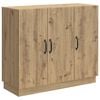 vidaXL Sideboard Artisan-Eiche 89 x 34,5 x 77 cm Holzwerkstoff