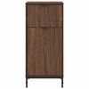 vidaXL Badezimmerschrank mit Tür Braun Eichen-Optik 39,5 x 36 x 88 cm