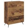 vidaXL Highboard Altholz 69,5 x 34 x 180 cm Holzwerkstoff