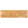 vidaXL Tischplatte mit Baumkante 100x40x3,8 cm Massivholz Mango