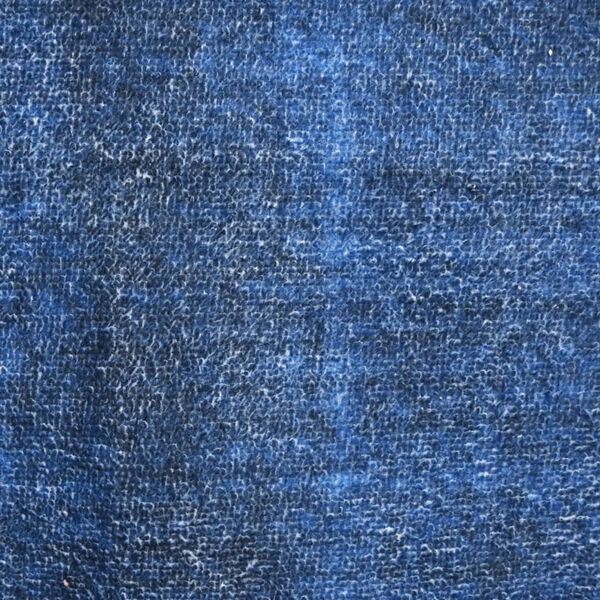 vidaXL Teppich Waschbar Faltbar Marineblau 160x230 cm Polyester