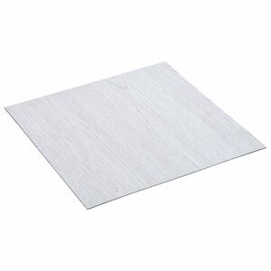vidaXL Bodenplanken Wei&szlig;es Holz 5,11 m&sup2; 55 Stk. PVC