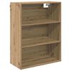 vidaXL Highboard Artisan-Eiche 69,5 x 34 x 180 cm Holzwerkstoff