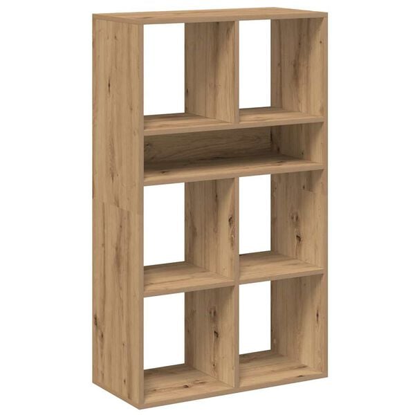 vidaXL Bücherregal Artisan-Eiche 66x31x112 cm Holzwerkstoff