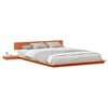 vidaXL Bettgestell Braun 150 x 200 cm Holz
