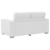 vidaXL Sofa Wei&szlig; 160 x 80 x 84 cm Stoff