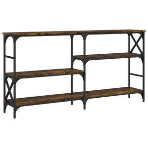 vidaXL Konsolentisch R&auml;uchereiche 150x29x76,5 cm Holzwerkstoff
