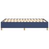 vidaXL Boxspringbettgestell Blau 120x200 cm Stoff