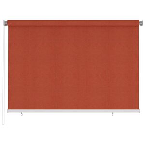 vidaXL Au&szlig;enrollo 225 (B) x 140 (H) cm Terrakotta HDPE