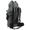 vidaXL Wanderrucksack Grau 100 L Oxford-Gewebe