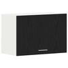 vidaXL H&auml;ngeschrank Lyon Schwarz Eichen-Optik 60 x 31 x 40 cm