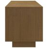 vidaXL TV-Schrank Honigbraun 110x30x33,5 cm Massivholz Kiefer