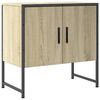 vidaXL Waschbeckenunterschrank Sonoma-Eiche 60x33x60 cm Holzwerkstoff