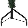 vidaXL K&uuml;nstlicher Eck-Weihnachtsbaum Gr&uuml;n 120 cm PVC