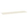 vidaXL Gartenbank-Auflage Creme 200x50x4 cm Oxford-Gewebe