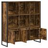 vidaXL B&uuml;cherregal 2 pcs Raucharbe 99,5 x 30 x 108 cm Holzwerkstoff
