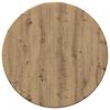 vidaXL Tischplatte &Oslash; 30 x 1,5 cm Rund Holzwerkstoff Artisan-Eiche