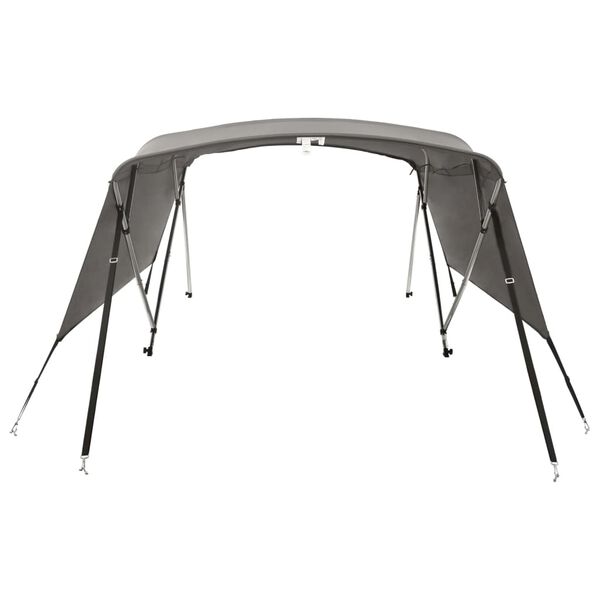 vidaXL 4-Bow Bimini-Top mit Seitenteilen 243x(230-244)x137 cm