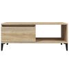 vidaXL Couchtisch Sonoma-Eiche 90x50x36,5 cm Holzwerkstoff
