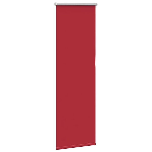 vidaXL Verdunkelungsrollo Rot 45x150 cm Stoffbreite 40,7 cm Polyester