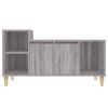 vidaXL TV-Schrank Grau Sonoma 100x35x55 cm Holzwerkstoff