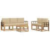 vidaXL Outdoor-Sofagarnitur 6 stk.