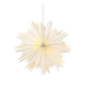 vidaXL Weihnachtsbeleuchtung RAAHE 10 LEDs Warmes Wei&szlig; 45 x 17 x 45 cm