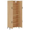 vidaXL Highboard Sonoma-Eiche 69,5x34x180 cm Holzwerkstoff
