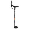vidaXL Metal Detector with LCD Display 3 Models 19 cm Coil Schwarz
