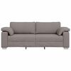 vidaXL Sofa 178cm Taupe Stoff