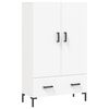 vidaXL Highboard Wei&szlig; 69,5x31x115 cm Holzwerkstoff