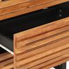 vidaXL Sideboard 2 Stk. 60x34x75 cm Massivholz Akazie