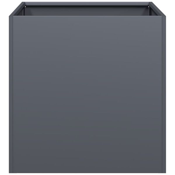 vidaXL Pflanzk&uuml;bel Anthrazit 40x40x40 cm Kaltgewalzter Stahl