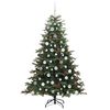 vidaXL K&uuml;nstlicher Weihnachtsbaum mit 300 LEDs mit St&auml;nder Gr&uuml;n 180 cm