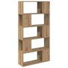 vidaXL TV-Schrankset Wandmontiert Braun 80 x 24 x 156 cm Holzwerkstoff