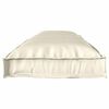 vidaXL Kissen Creme 150 x 40 x 8 cm Oxford-Stoff