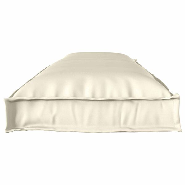 vidaXL Kissen Creme 150 x 40 x 8 cm Oxford-Stoff