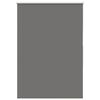 vidaXL Verdunkelungsrollo Grau 100x130 cm Stoffbreite 95,7cm Polyester