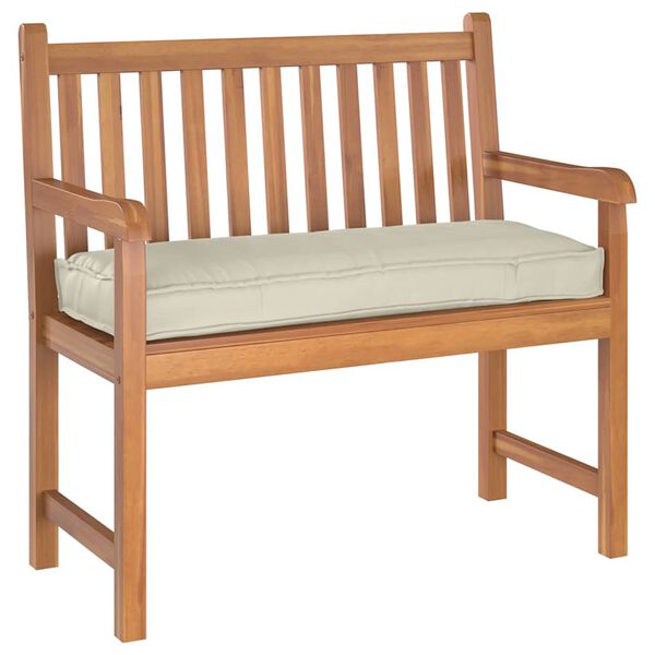 vidaXL Kissen Creme 100 x 40 x 8 cm Oxford-Stoff